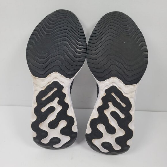 Nike React Phantom Flyknit 2 Men's Black Smoke Gray Shoes CJ0277-003 US Size 14 - Picture 7 of 8